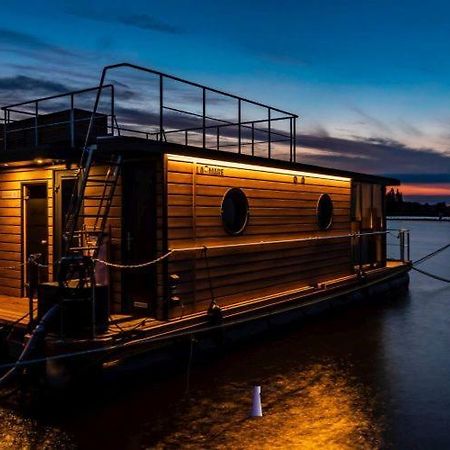 Hausboot Fjord Polaris Mit Biosauna In Barth Dış mekan fotoğraf